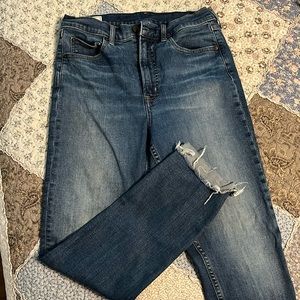 Gap jeans - size 30 (10R) - cigarette high rise